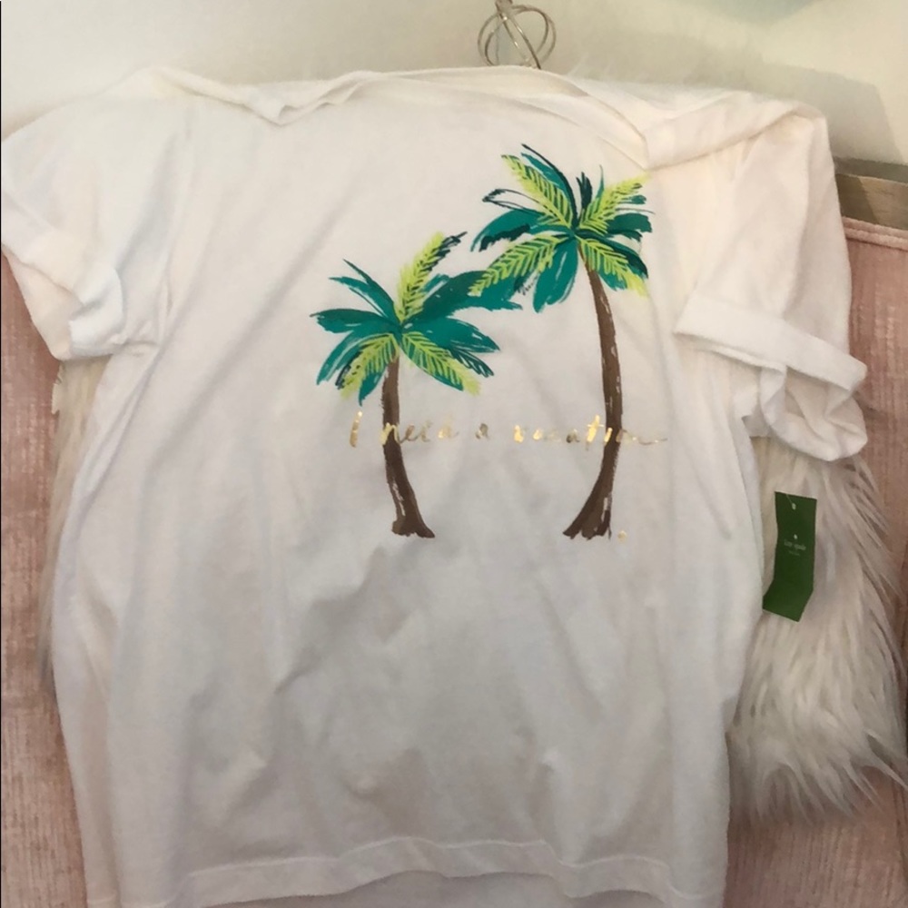 Kate spade new with tags t-shirt